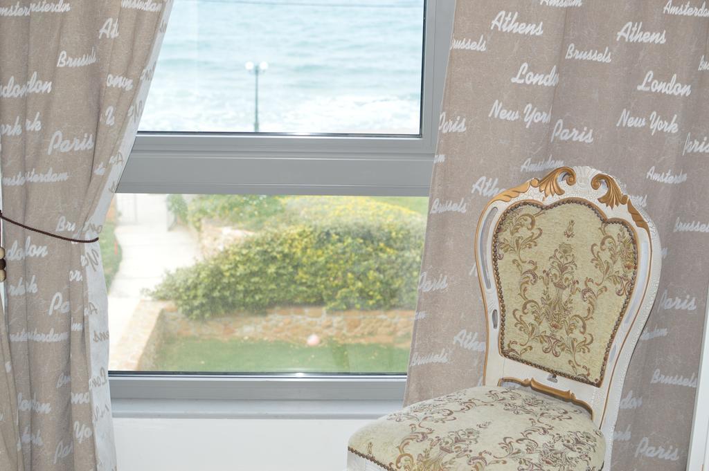 Sea View Beachfront Villa Peri Gouves Esterno foto